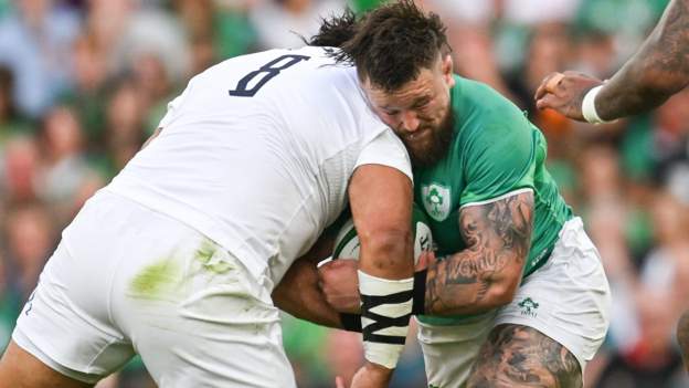 Ireland 29-10 England: Billy Vunipola was dismissed with five Irish tries