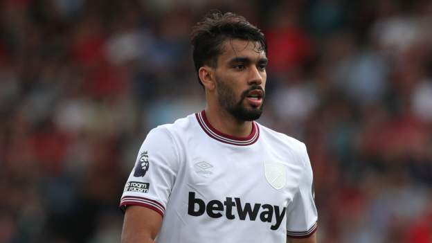 Lucas Paqueta: The West Ham midfielder is under investigation for possible betting offences